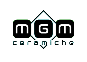 Logo raffigurante la marca mgm Ceramiche.