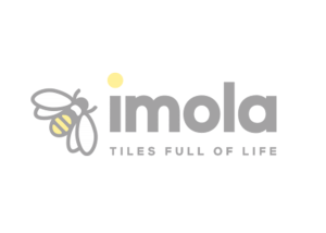 Logo raffigurante la marca Imola. Il logo ha una trasparenza del 40%